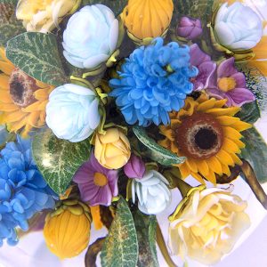 Lilac Bouquet Orb by David Graeber